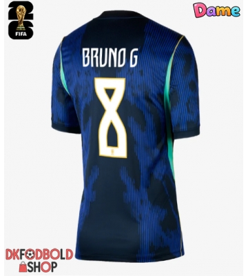 Brasilien Bruno Guimaraes #8 Udebanetrøje Dame VM 2026 Kort ærmer